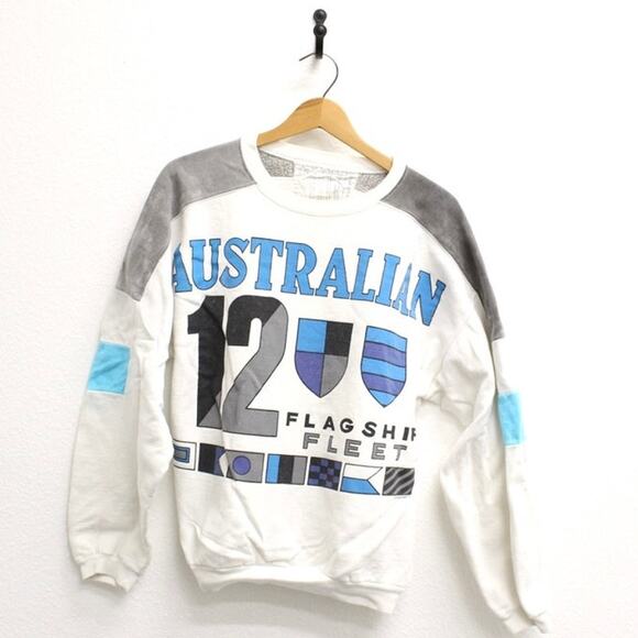Vintage Australian Flagship Fleet Sweatshirt Large - Picture 1 of 7